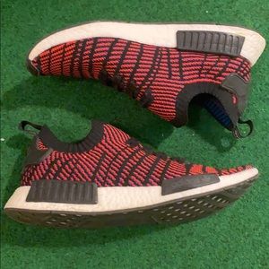 Adidas NMD R1 STLT Black Red Size 12.5